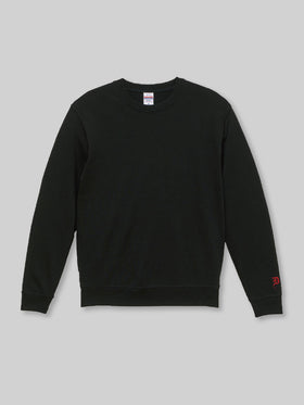 DOKKYO クルーネックスウェット オフィシャルDロゴ ブラック