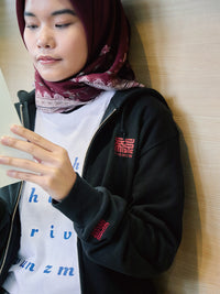 OIDAI Coach Jacket OIKAZE Logo Black