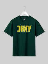 DOKKYO ラギッドTシャツ DKKY2ロゴ モスグリーン