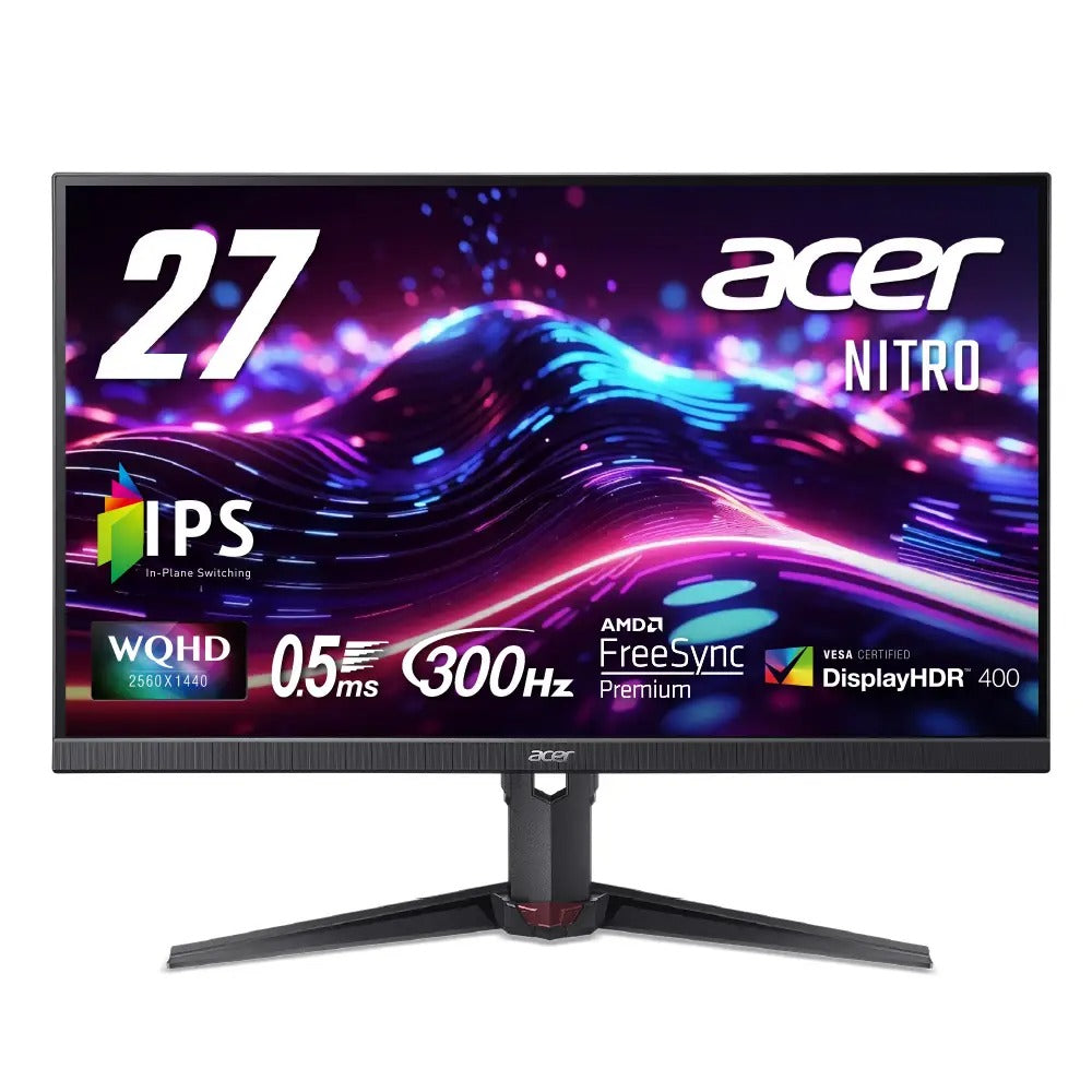 Acer Nitro ゲーミングモニター 27インチ WQHD IPS 非光沢 300Hz 0.5ms