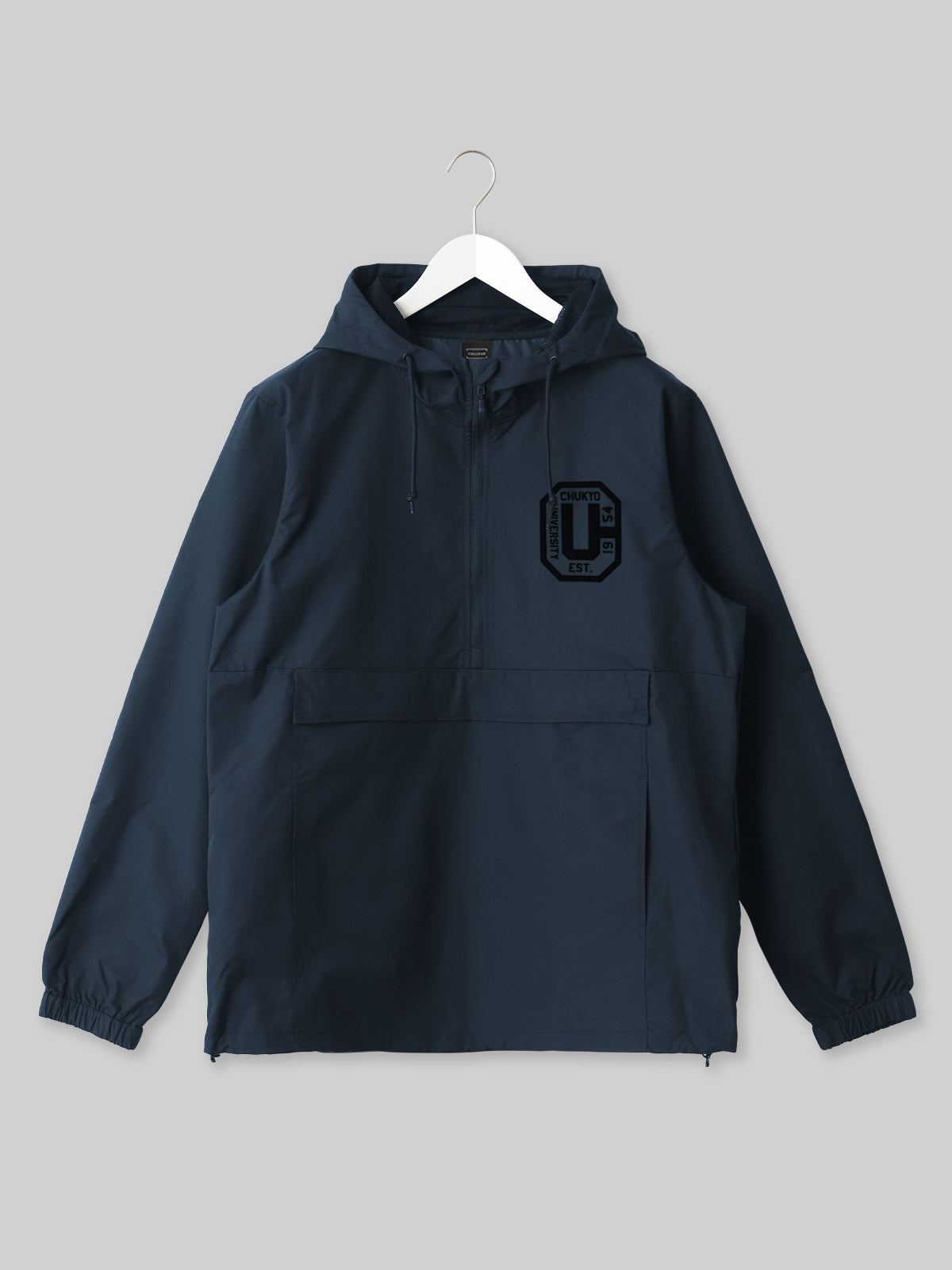 CHUKYO アノラックパーカー CUロゴ ネイビー サイズS – COLLEGE MARKET 