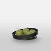 Orbis fruit tray 20cm Polished Gold finish