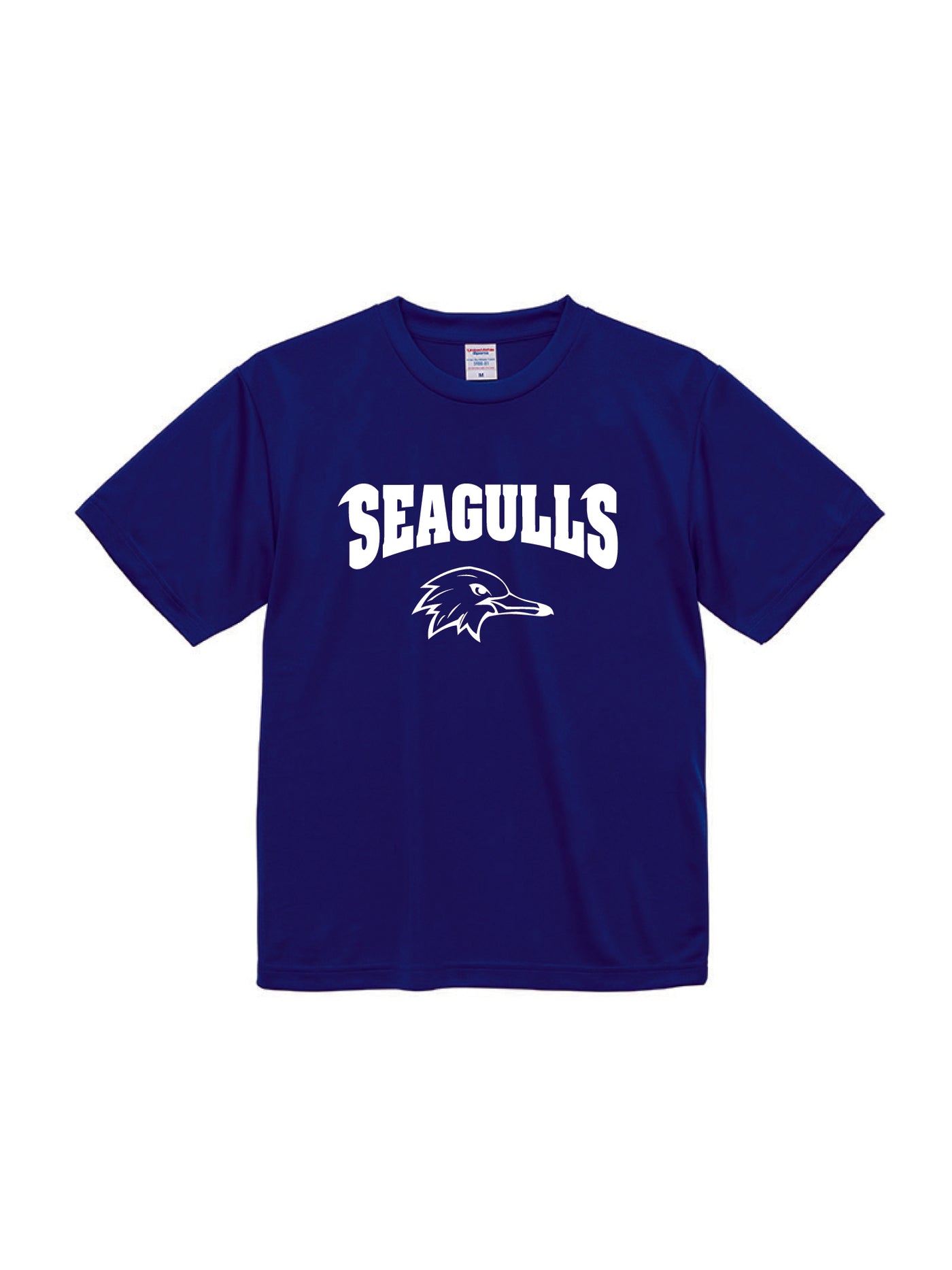 東海大学 SEAGULLS ロゴ ドライTシャツ ブルー