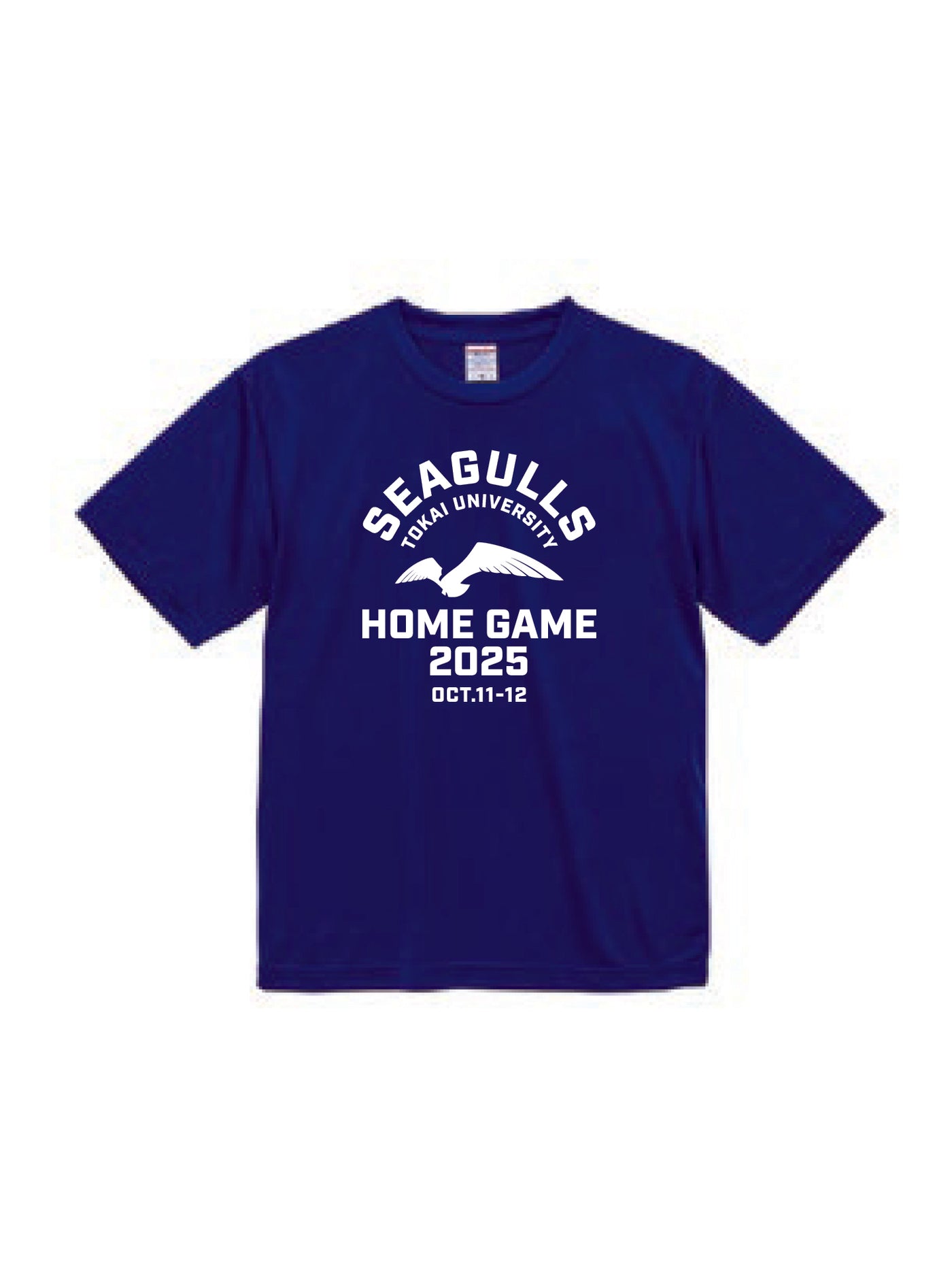 東海大学 SEAGULLS HG25 カレッジ ドライTシャツ ブルー