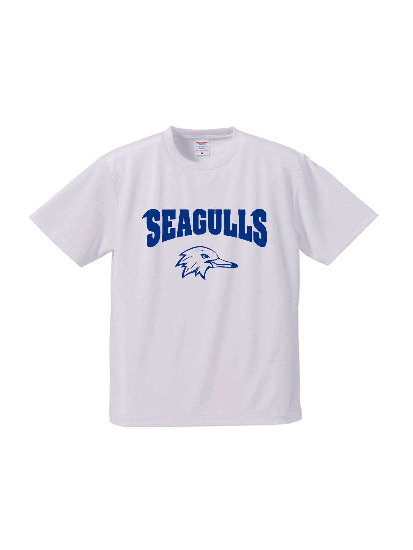東海大学 SEAGULLS ロゴ ドライTシャツ ホワイト
