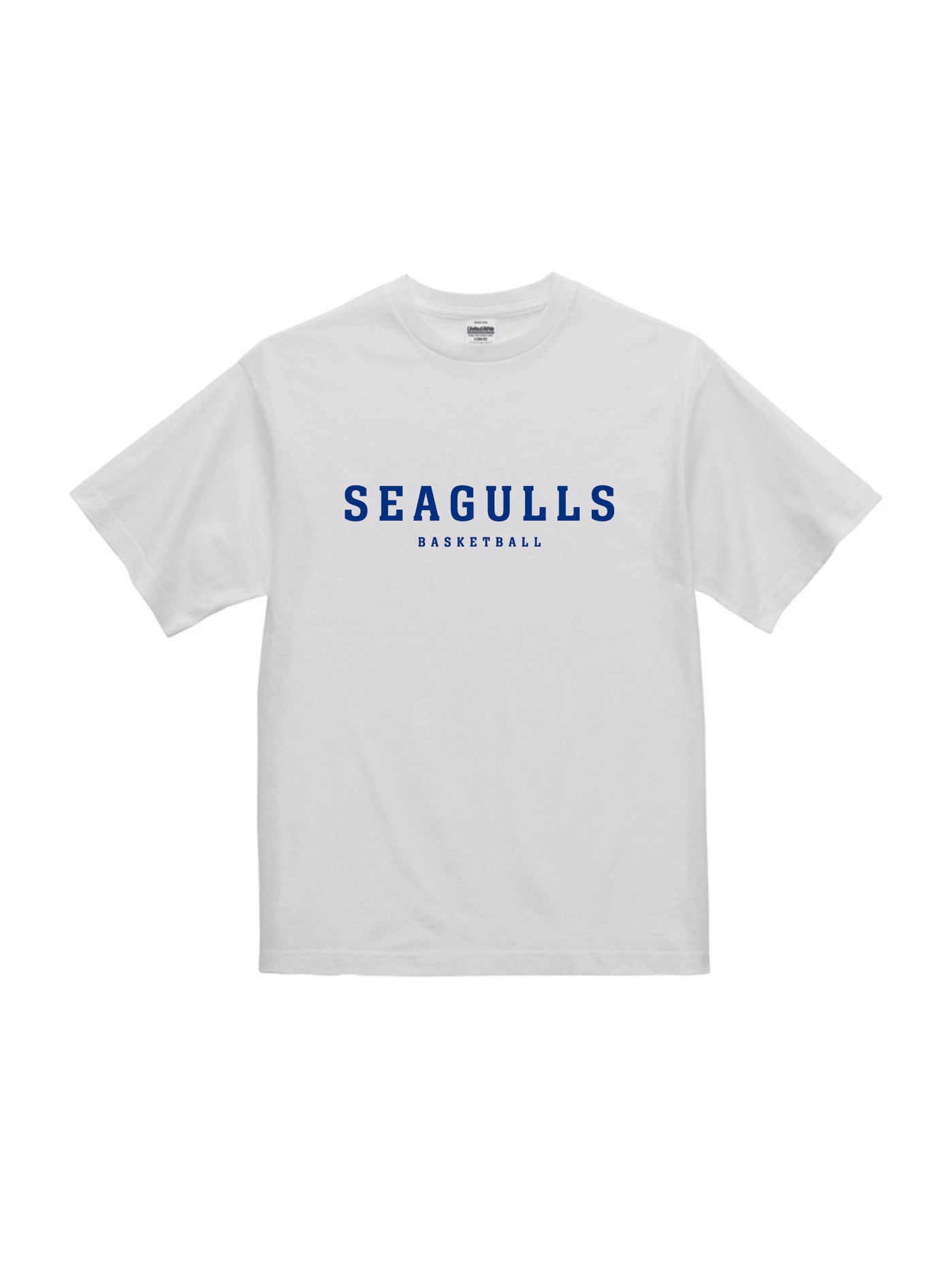東海大学 SEAGULLS コットン ボックスTシャツ ホワイト