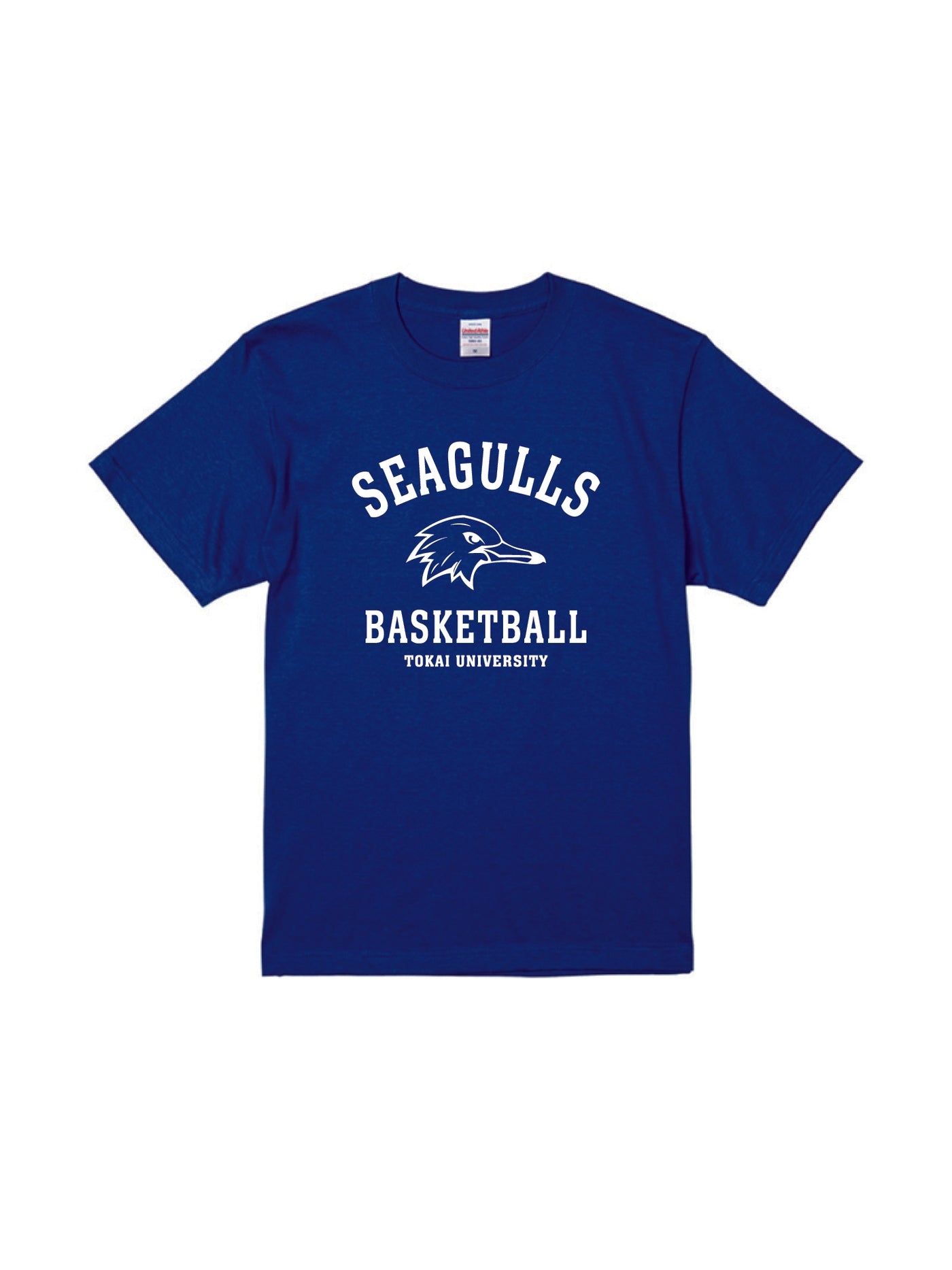 東海大学 SEAGULLS カレッジ コットンTシャツ ブルー