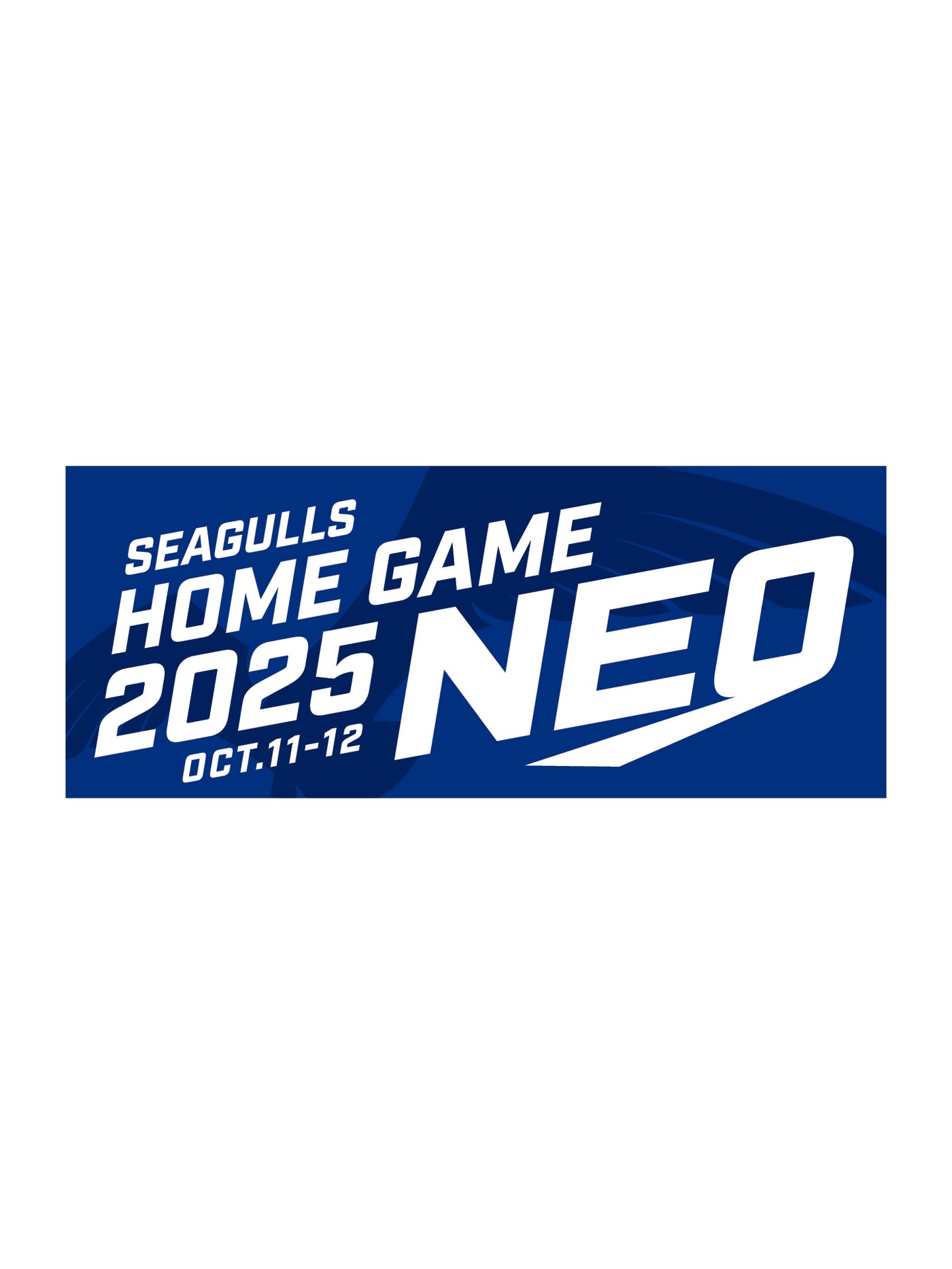 東海大学 SEAGULLS HG25 フェイスタオル