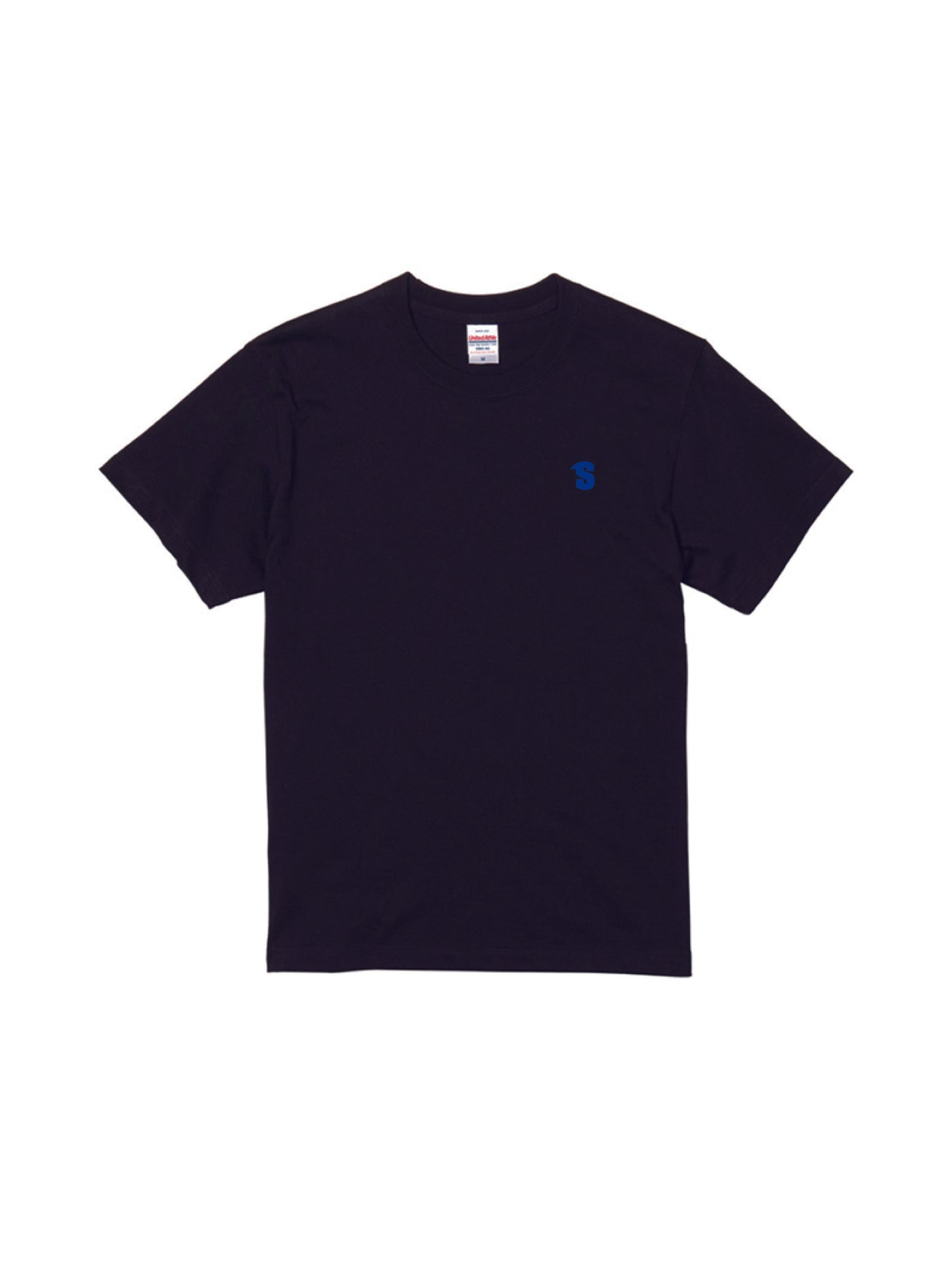 東海大学 SEAGULLS Sロゴ コットンTシャツ ブラック