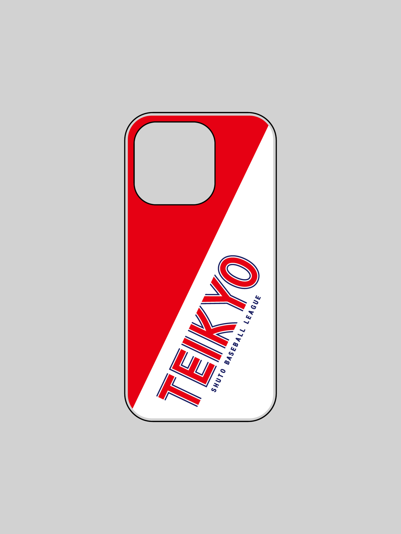 SHUTO 帝京大学 iPhoneケース(クリア)