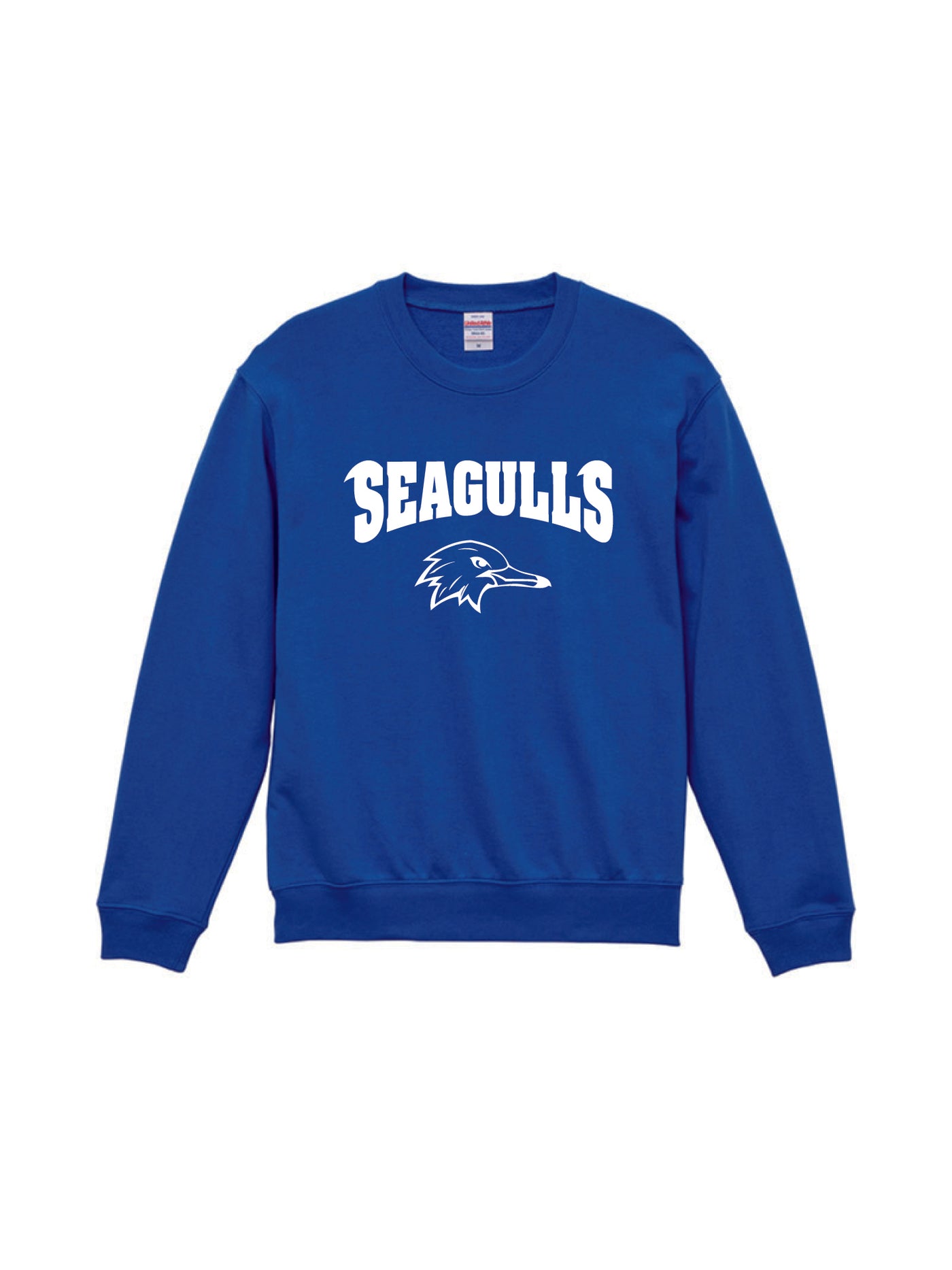 東海大学 SEAGULLS ロゴ スウェットトレーナー ブルー