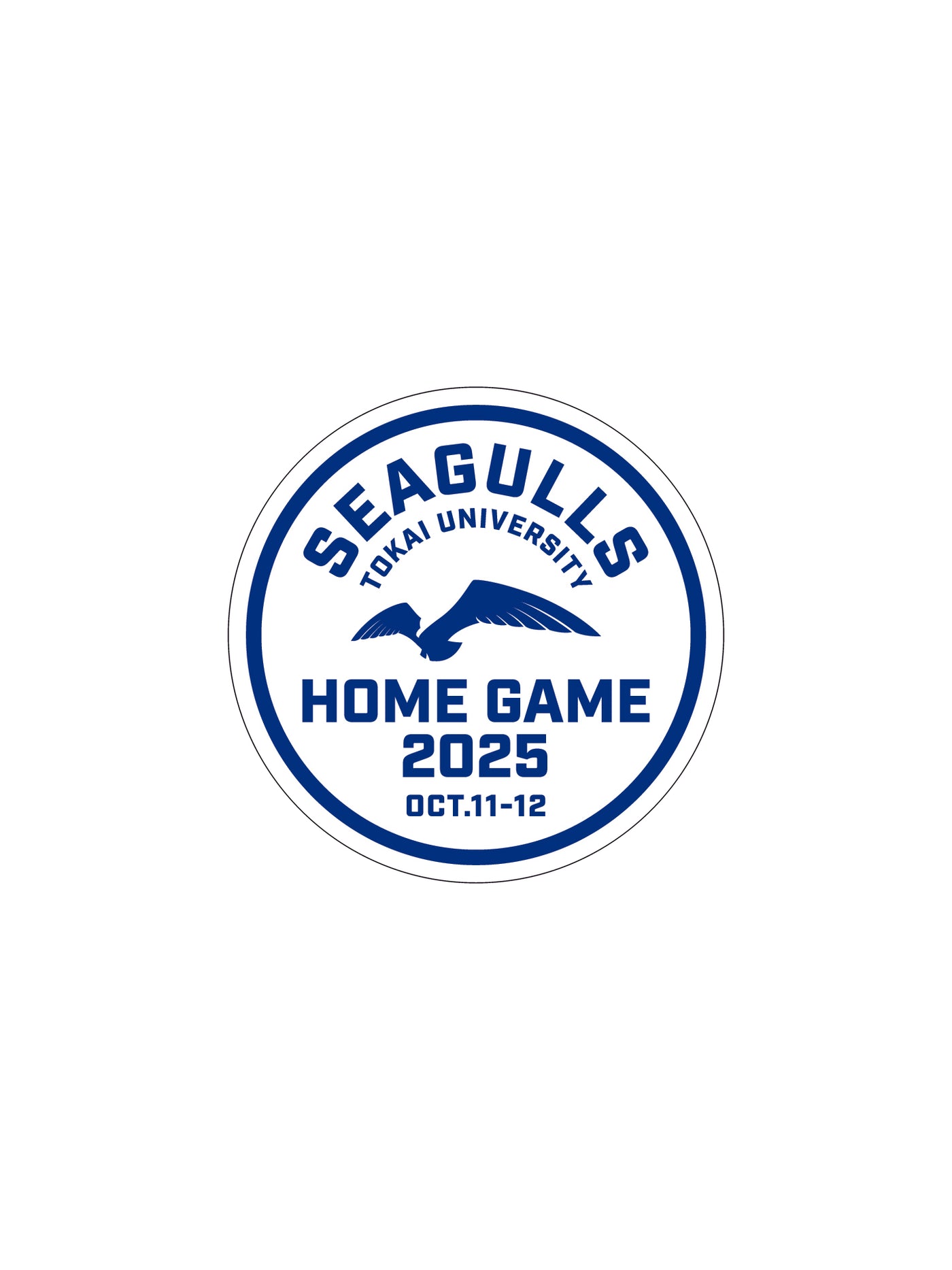 東海大学 SEAGULLS HG25 カレッジ ステッカー