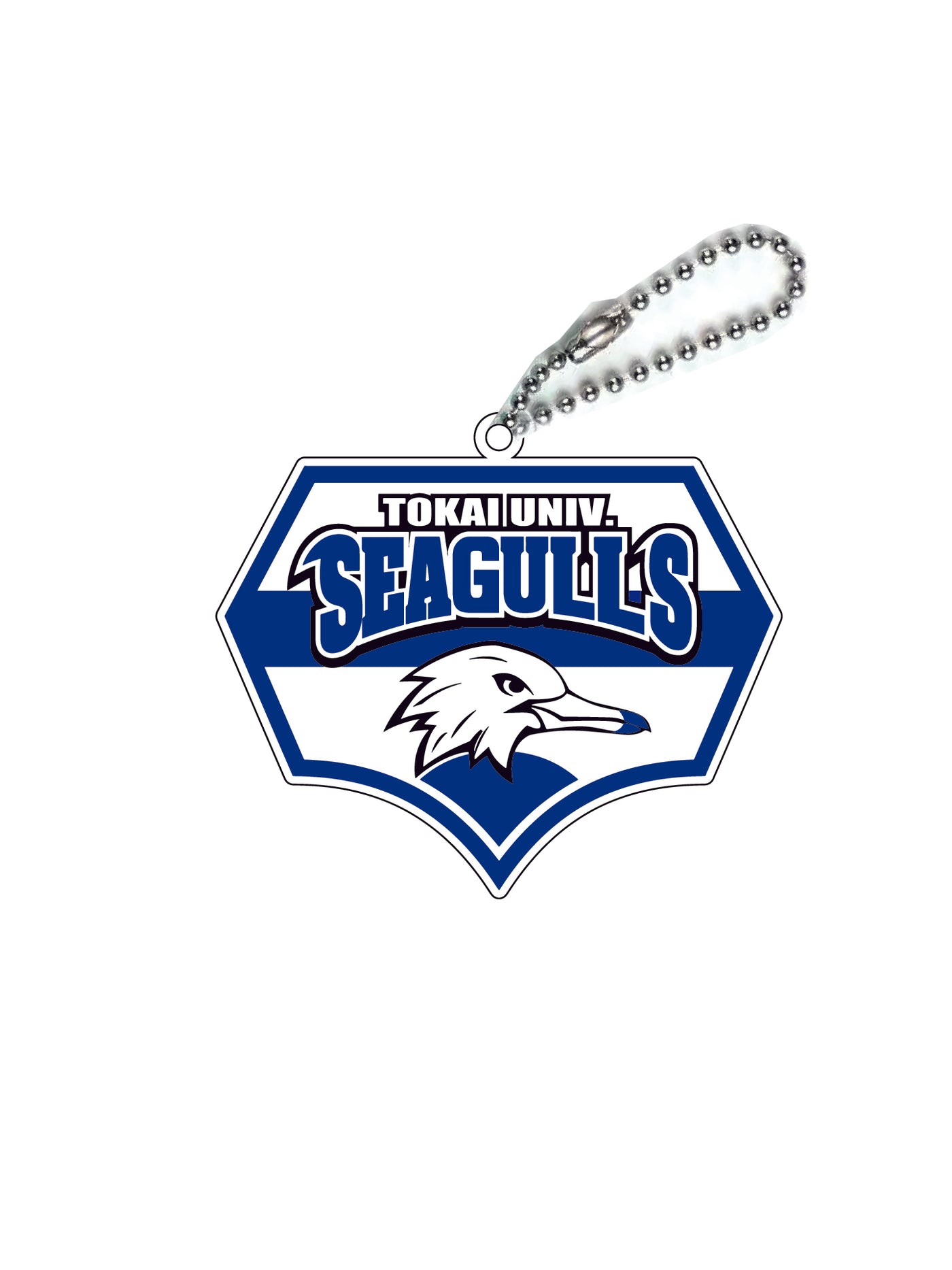 東海大学 SEAGULLS クラブロゴ アクリルキーホルダー