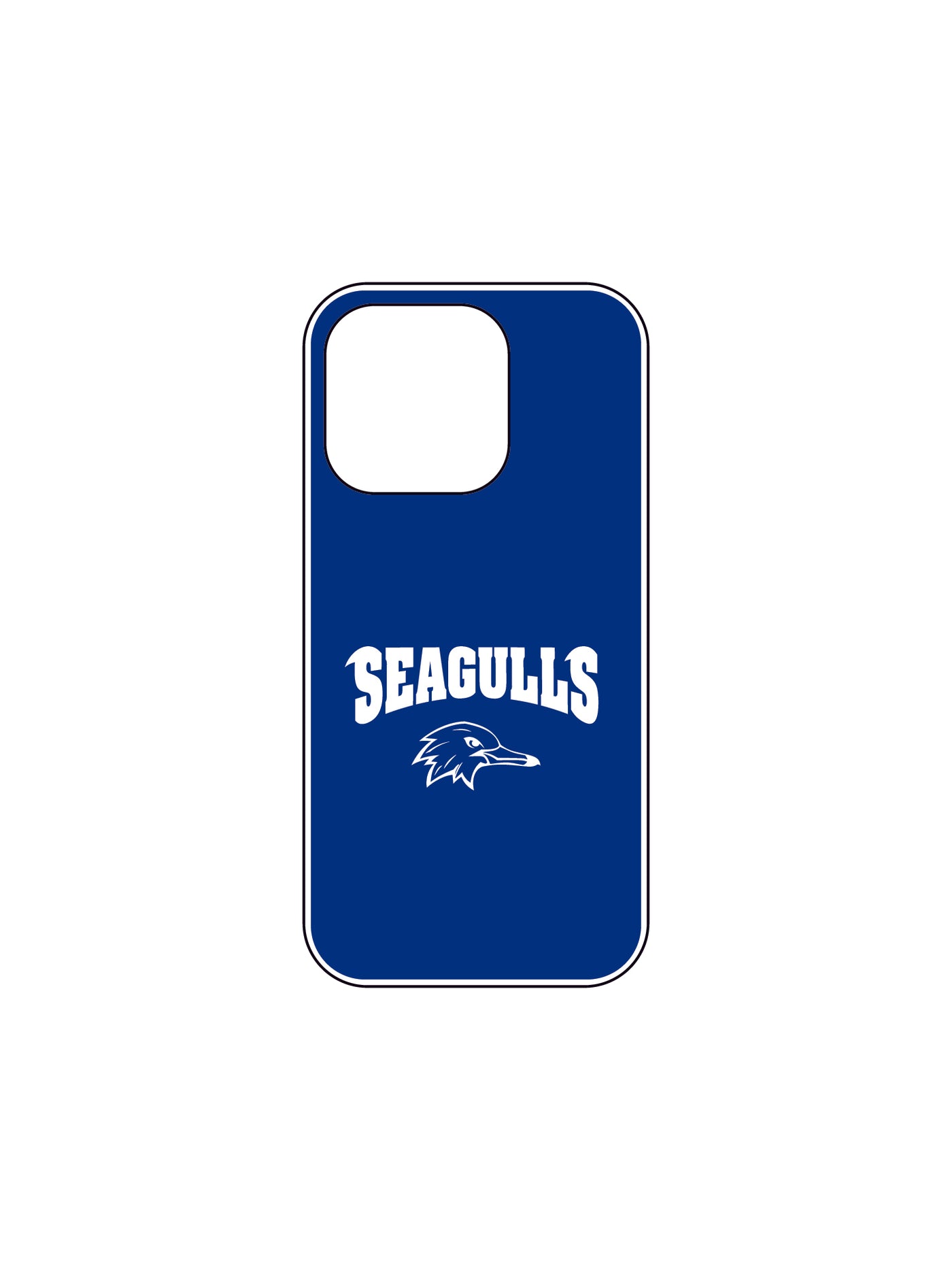 東海大学 SEAGULLS iPhoneケース(クリア) SEAGULLSロゴ