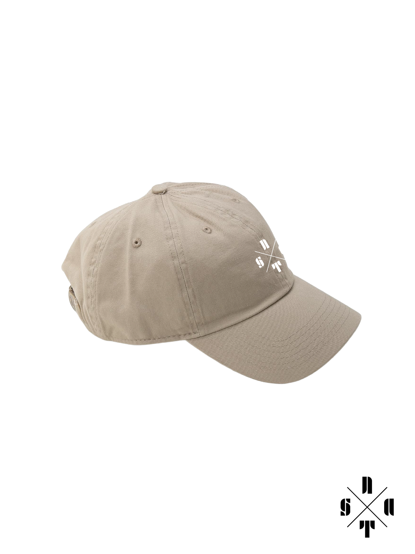 Nasta NSTA ロゴ キャップ ベージュ