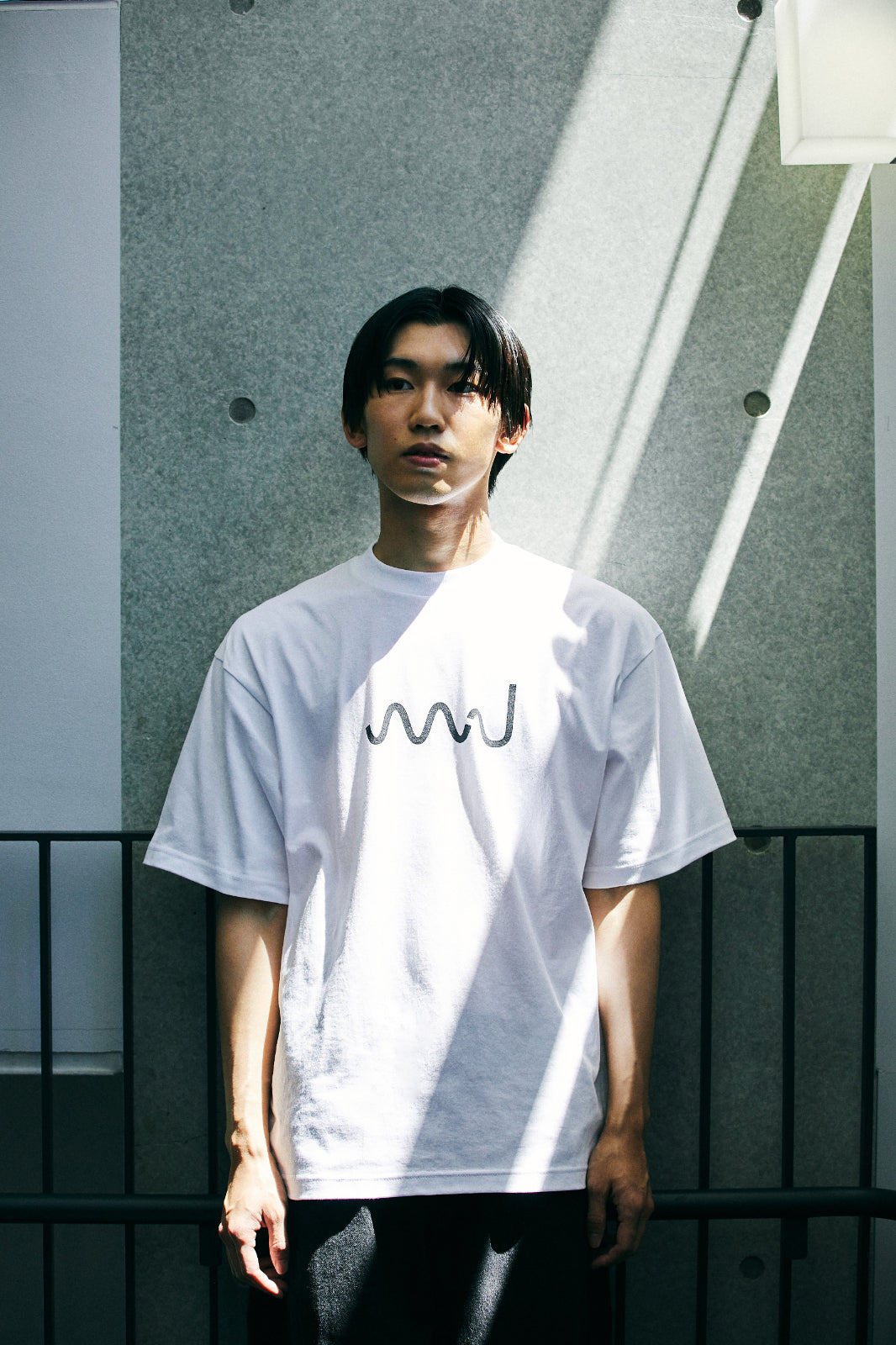 MEIJO ラギッドショートスリーブTEE WAVEロゴ ホワイト – COLLEGE