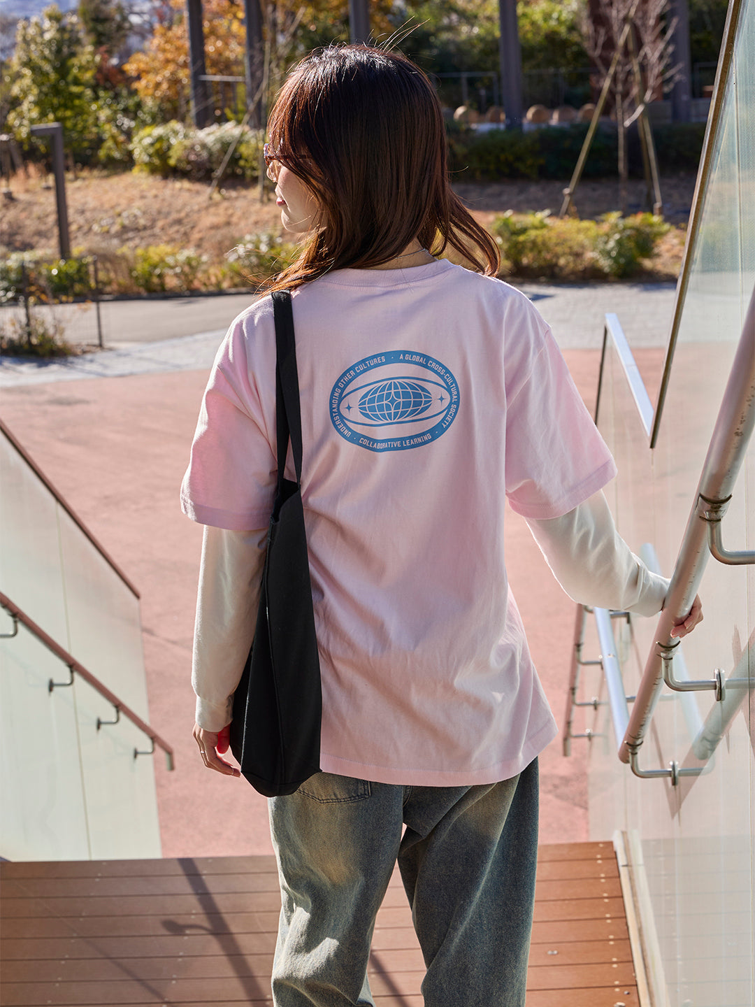 CHUKYO High Quality TEE Text Logo Vanilla White