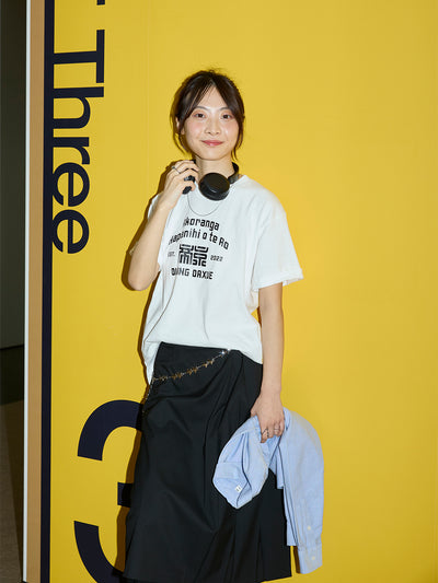 TEIKYO ハイクオリティTシャツ 帝京２ロゴ ホワイト