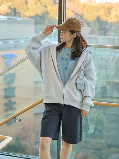 CHUKYO W's Short Sleeve TEE CU Logo Indigo
