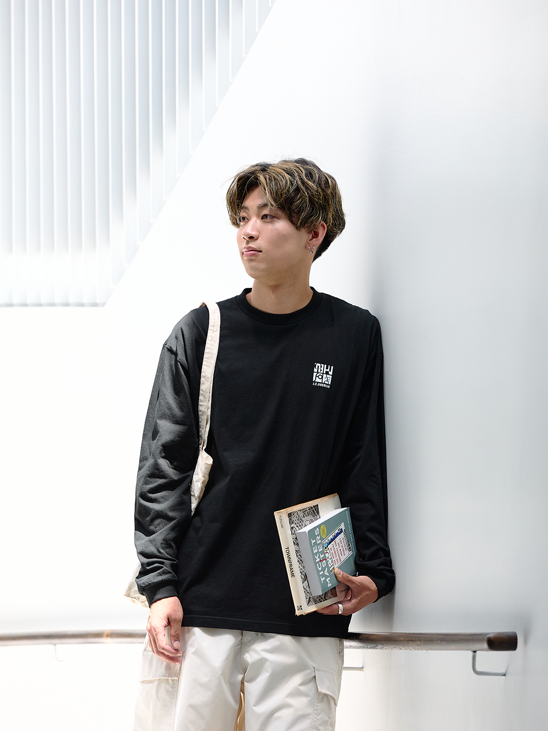 CHUKYO 24SS Long Sleeve TEE CHUKYO Logo Ivy Green