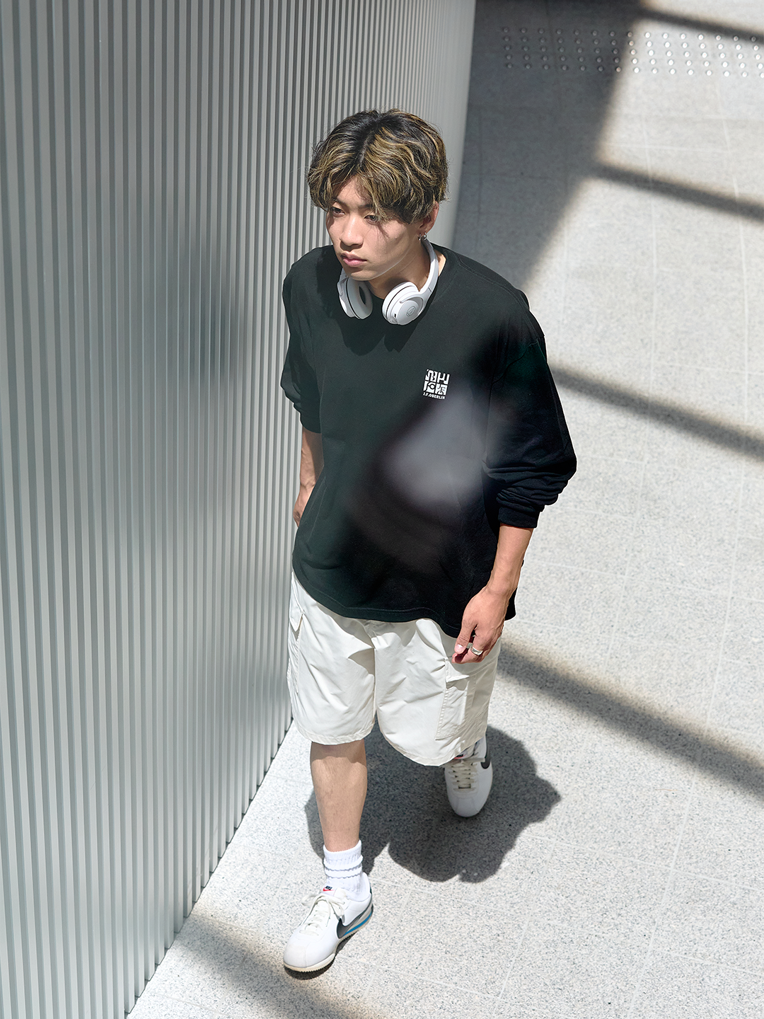 CHUKYO 24SS Long Sleeve TEE CHUKYO Logo Ivy Green