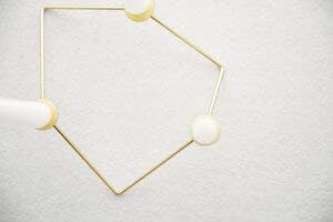 Avani candle holder Polished Gold Finish