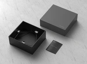 Avani candle holder Polished Silver Finish
