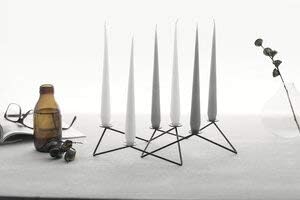 Avani candle holder Matte Black Finish