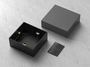 Avani candle holder Polished Gold Finish