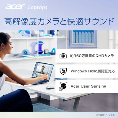 Acer ノートパソコン Swift 14 AI Core Ultra 5 16GBメモリー 512GB SSD 14インチ SF14-51-A56Y/F