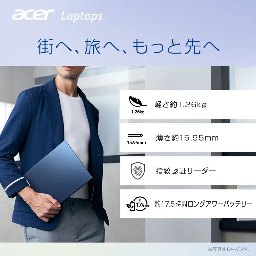 Acer ノートパソコン Swift 14 AI Core Ultra 5 16GBメモリー 512GB SSD 14インチ SF14-51-A56Y/F