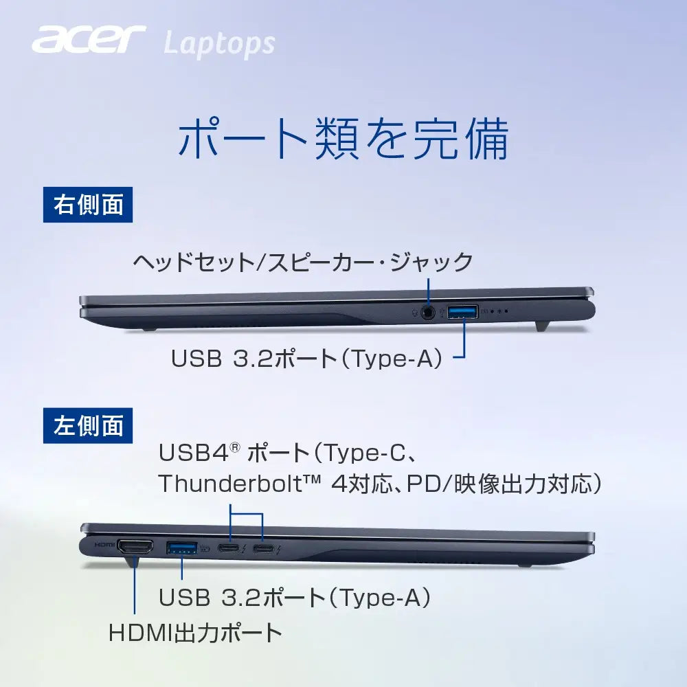 Acer ノートパソコン Swift 14 AI Core Ultra 5 16GBメモリー 512GB SSD 14インチ SF14-51-A56Y/F