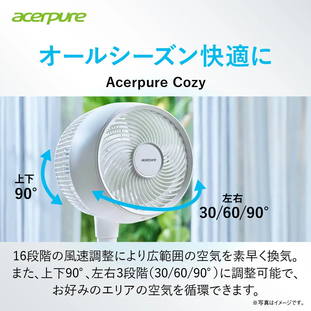 エアサーキュレーター　Acerpure Cozy エイサーピュア AF773-20W