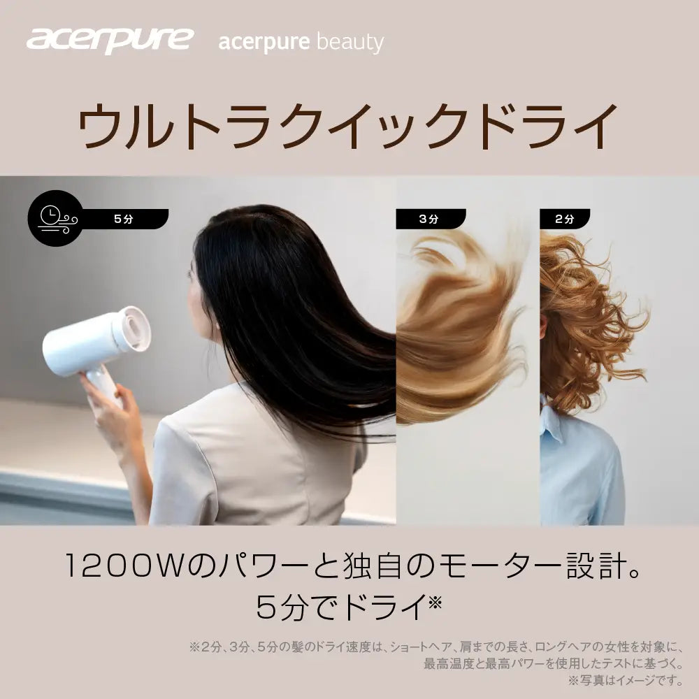 Acerpure ドライヤー 470g HD364-10W