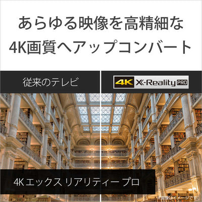 ソニー　SONY 液晶テレビ BRAVIA(ブラビア) [50V型 /Bluetooth対応 /4K対応 /BS・CS 4Kチューナー内蔵 /YouTube対応] KJ-50X80L