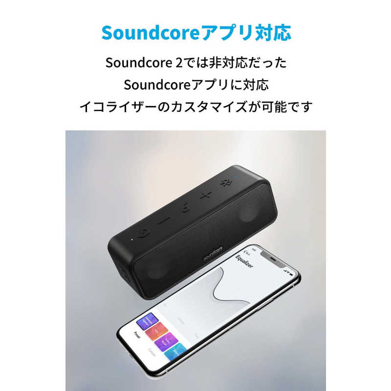 アンカー Anker Japan Bluetoothスピーカー SoundCore ブラック A3117011
