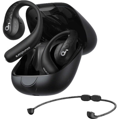アンカー Anker Japan フルワイヤレスイヤホン Anker Soundcore AeroFit Pro ［防水 /Bluetooth］ ミッドナイトブラック A3871N11