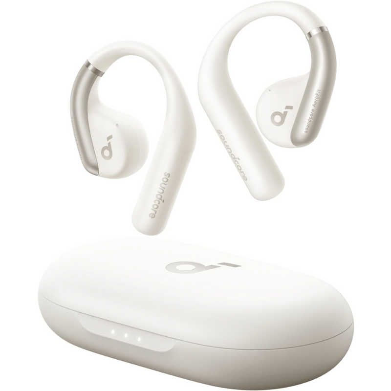 アンカー Anker Japan フルワイヤレスイヤホン Anker Soundcore AeroFit ［ワイヤレス(左右分離) /Bluetooth］ ホワイト A3872N21