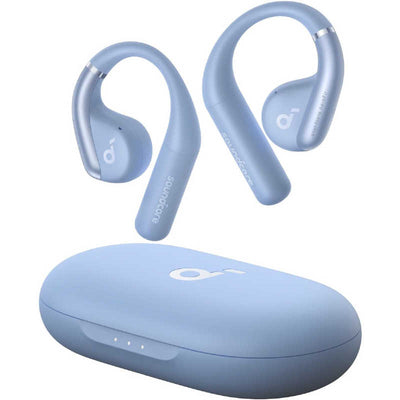 アンカー Anker Japan フルワイヤレスイヤホン Soundcore AeroFit グレイッシュブルー A3872NG1