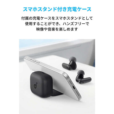 アンカー Anker Japan フルワイヤレスイヤホン Soundcore ［ワイヤレス(左右分離) /ノイズキャンセリング対応 /Bluetooth対応］ ブルー A3959N31