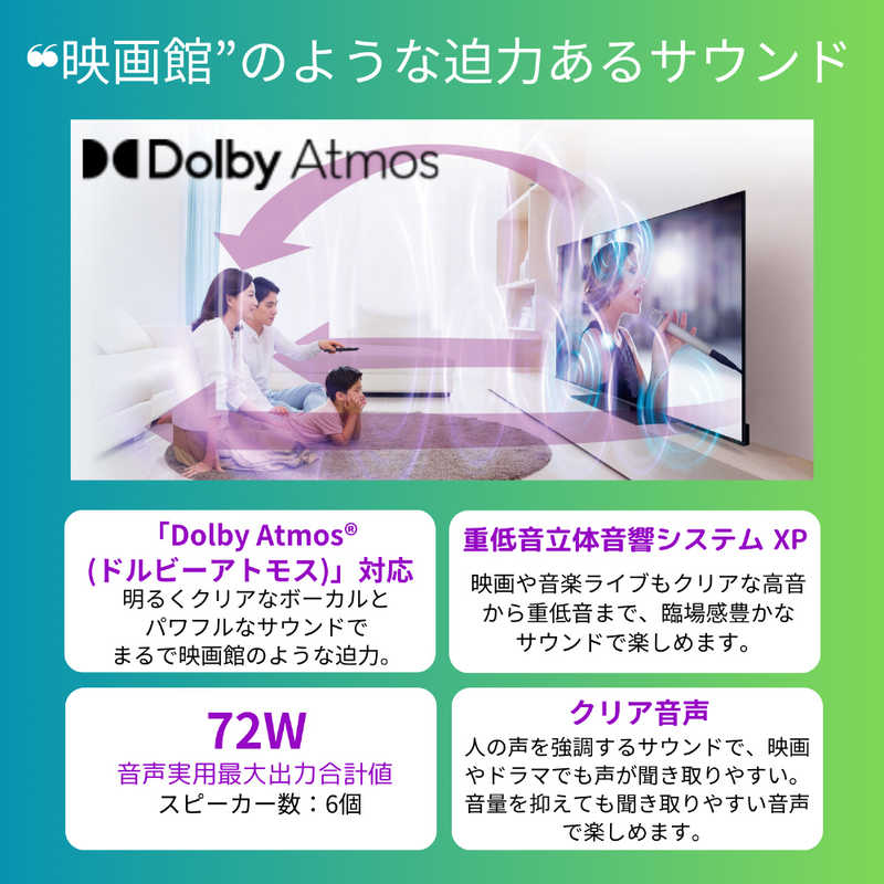 TVS REGZA 有機ELテレビ REGZA(レグザ) [48V型 /Bluetooth対応 /4K対応 /BS・CS 4Kチューナー内蔵 /YouTube対応] 48X8900N