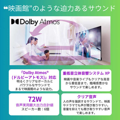 TVS REGZA 有機ELテレビ REGZA(レグザ) [48V型 /Bluetooth対応 /4K対応 /BS・CS 4Kチューナー内蔵 /YouTube対応] 48X8900N