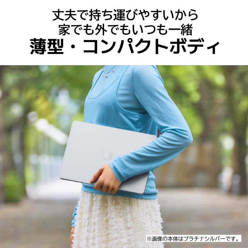 NEC ノートパソコン LAVIE SOL プラチナシルバー [13.3型 /Windows11 Home /intel Core i5 /メモリ：16GB /SSD：256GB /Office] PC-S1355JAS