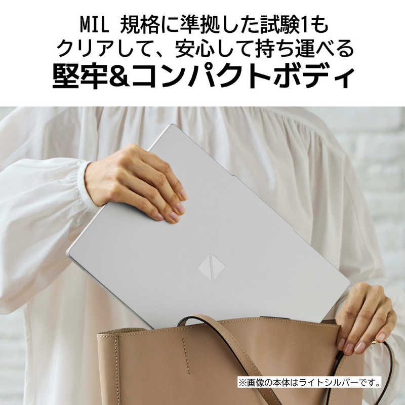 NEC ノートパソコン LAVIE N13Slim(N1355/JAM) ポーラーブルー [13.3型 /Win11 Home /Ryzen 5 /メモリ：16GB /SSD：256GB /Office] PC-N1355JAM