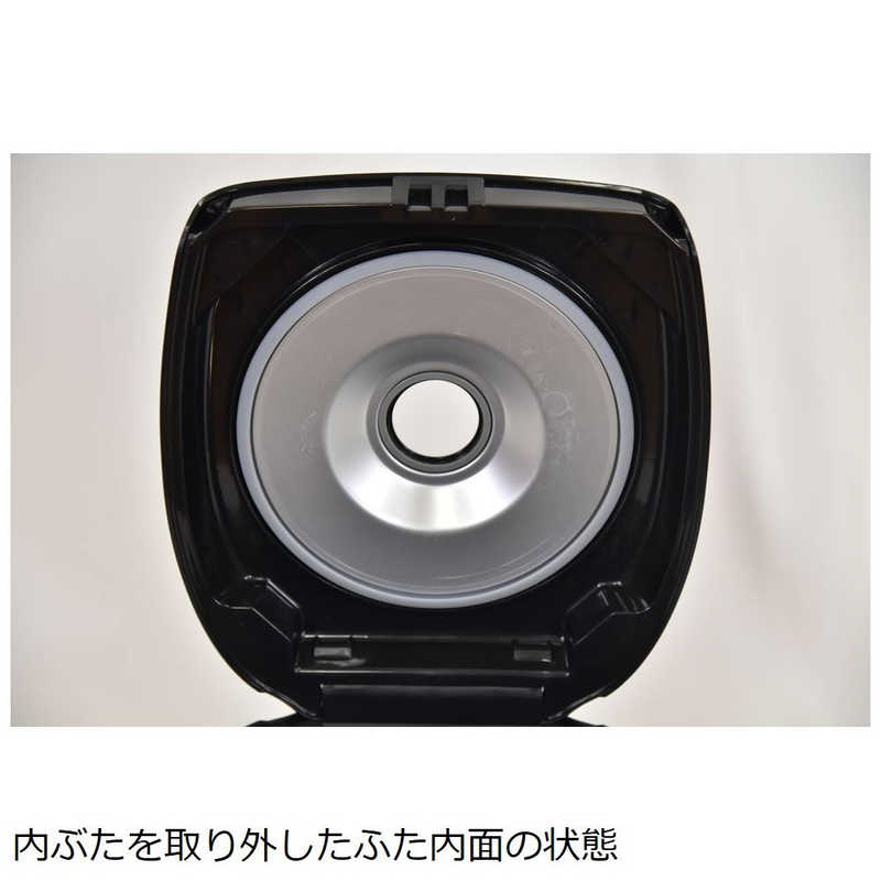 タイガー　TIGER 炊飯器 3合 IH スチールブラック JPF-G055KL