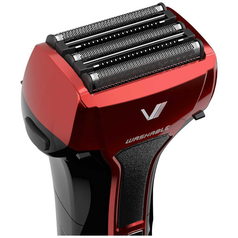 IZUMI 電気シェーバー ソリッドモデル ［5枚刃］ レッド IZF-V553W-R