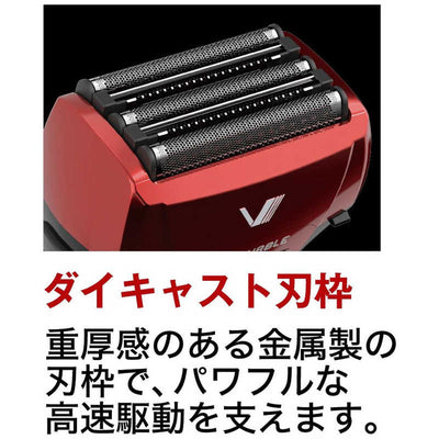 IZUMI 電気シェーバー ソリッドモデル ［5枚刃］ レッド IZF-V553W-R