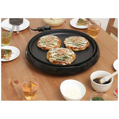 アイリスオーヤマ　IRIS OHYAMA 丸型ホットプレート ブラック [プレート1枚] IHP-C320