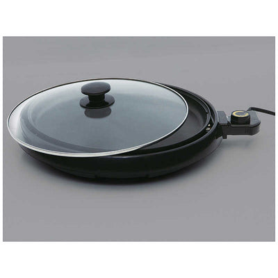 アイリスオーヤマ　IRIS OHYAMA 丸型ホットプレート ブラック [プレート1枚] IHP-C320