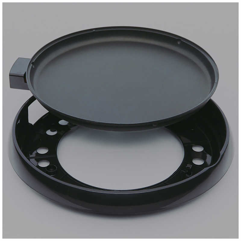 アイリスオーヤマ　IRIS OHYAMA 丸型ホットプレート ブラック [プレート1枚] IHP-C320